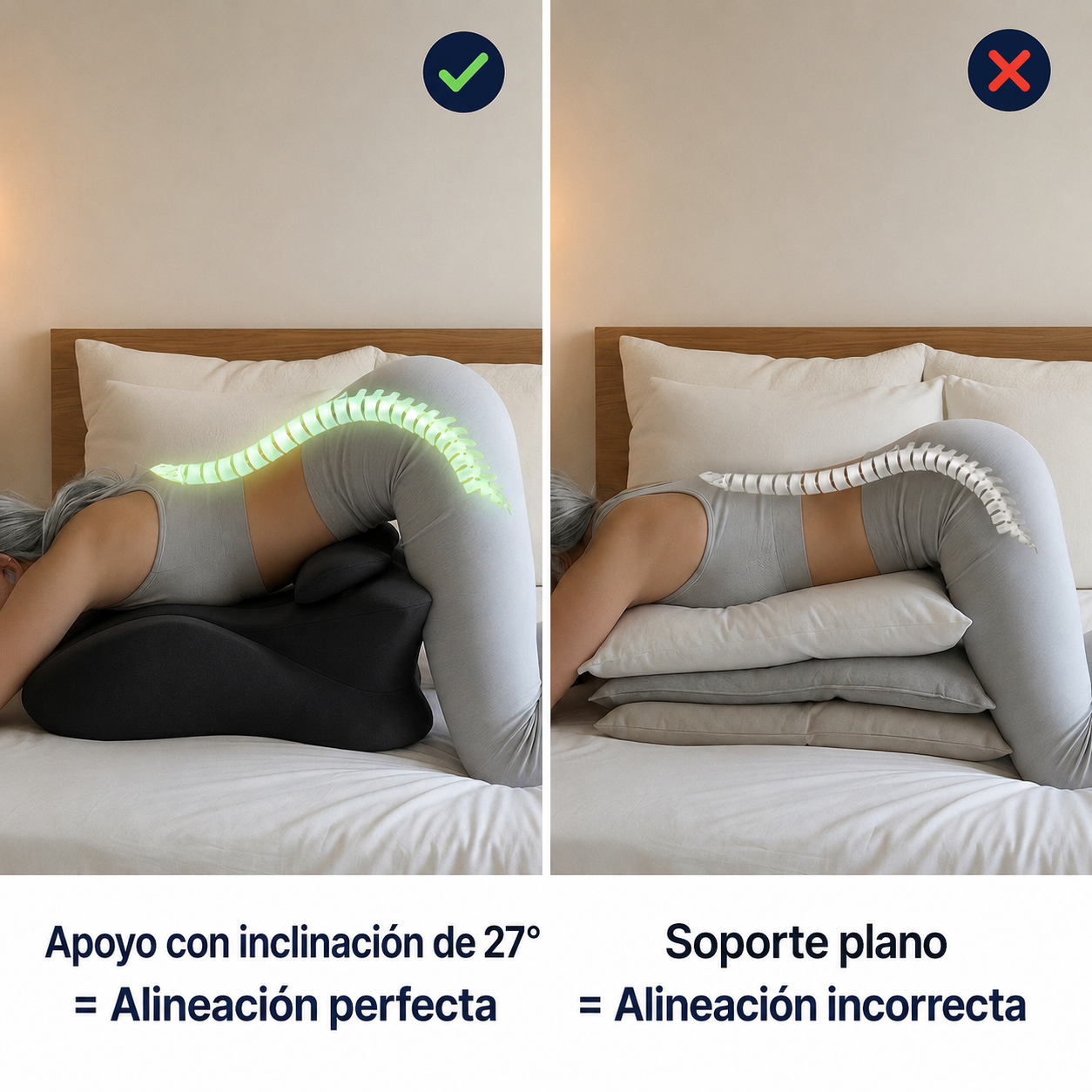 Cojín De Apoyo Íntimo | Comodidad En Cualquier Posición